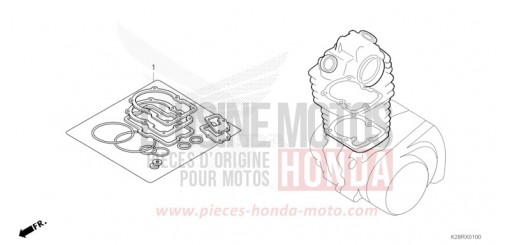 GASKET KIT A CRF125FS de 2025